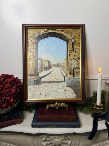 Heritage Pathways – Vintage Roman Road Scene by N.G. Reynolds