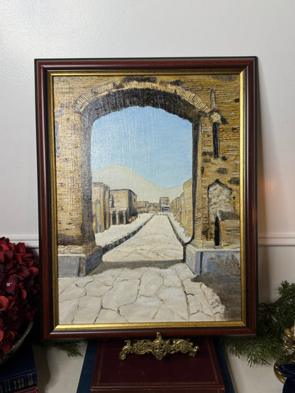 Heritage Pathways – Vintage Roman Road Scene by N.G. Reynolds