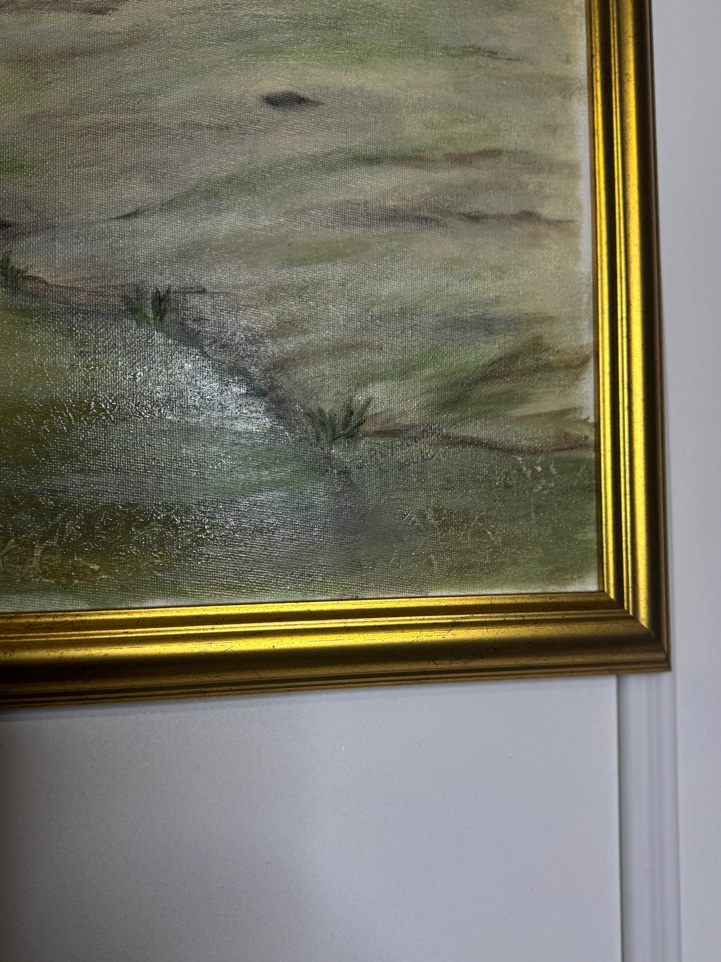 Large Oil Painting by N.G. Reynolds- UK Artist - Thailand Part 2 ( 83 x 66 cm )