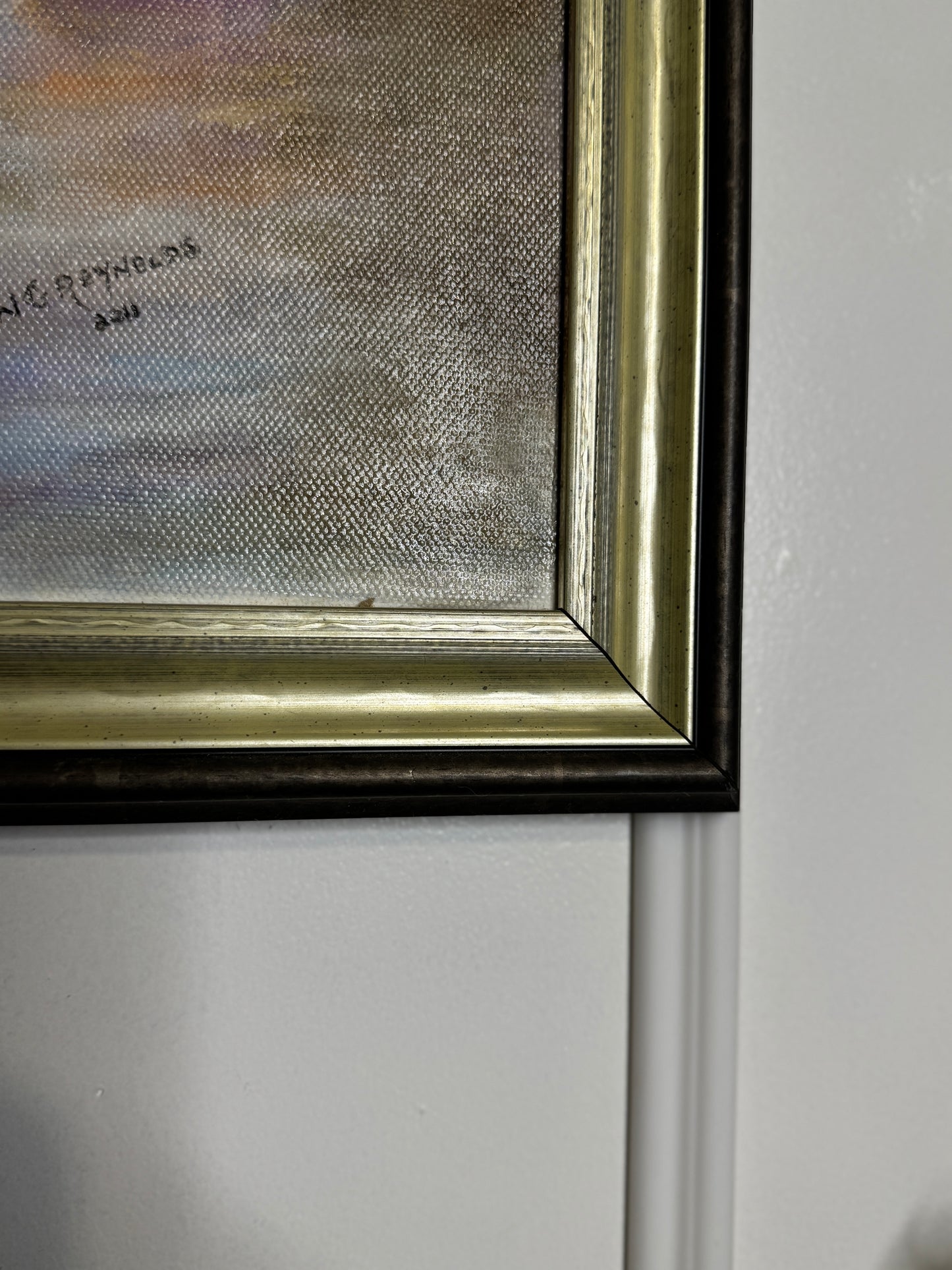 Large Oil Painting by N.G. Reynolds- UK Artist - Thailand Part 4 ( 83 x 58 cm )