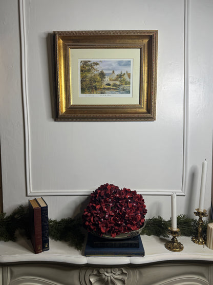Bob Robert Richardson Signed Limited edition Print – “Across The Rye, Helmsley / Victorian Memories”