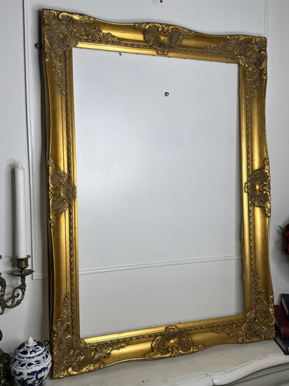 Large Thick Extra Ornate Gilt Gold Sorélle Frame