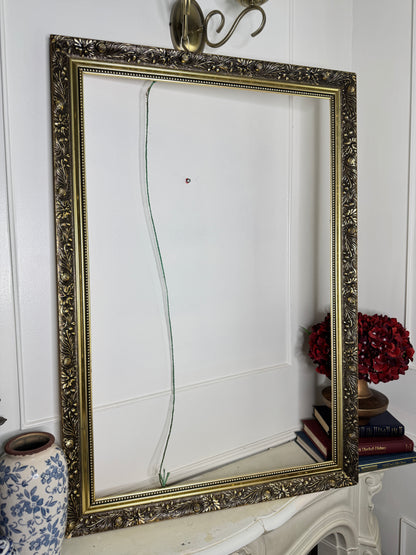 Antique Large Luxurious Belvoir Ornate Gold Frame