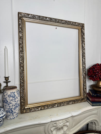 Antique Large Luxurious Belvoir Ornate Gold Frame
