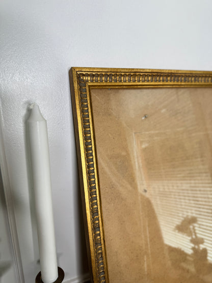 Antique Unique Edge Gold & Grey Themed Camberleigh Frame