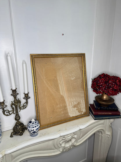 Antique Unique Edge Gold & Grey Themed Camberleigh Frame