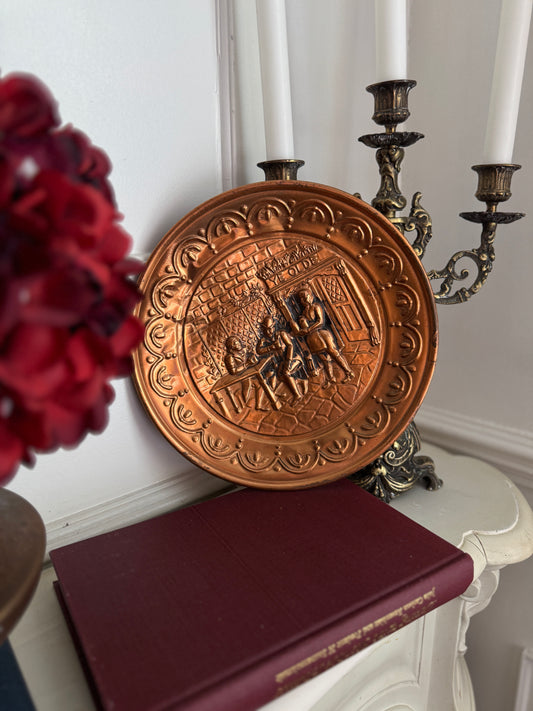 Vintage Collectable Copper Plate
