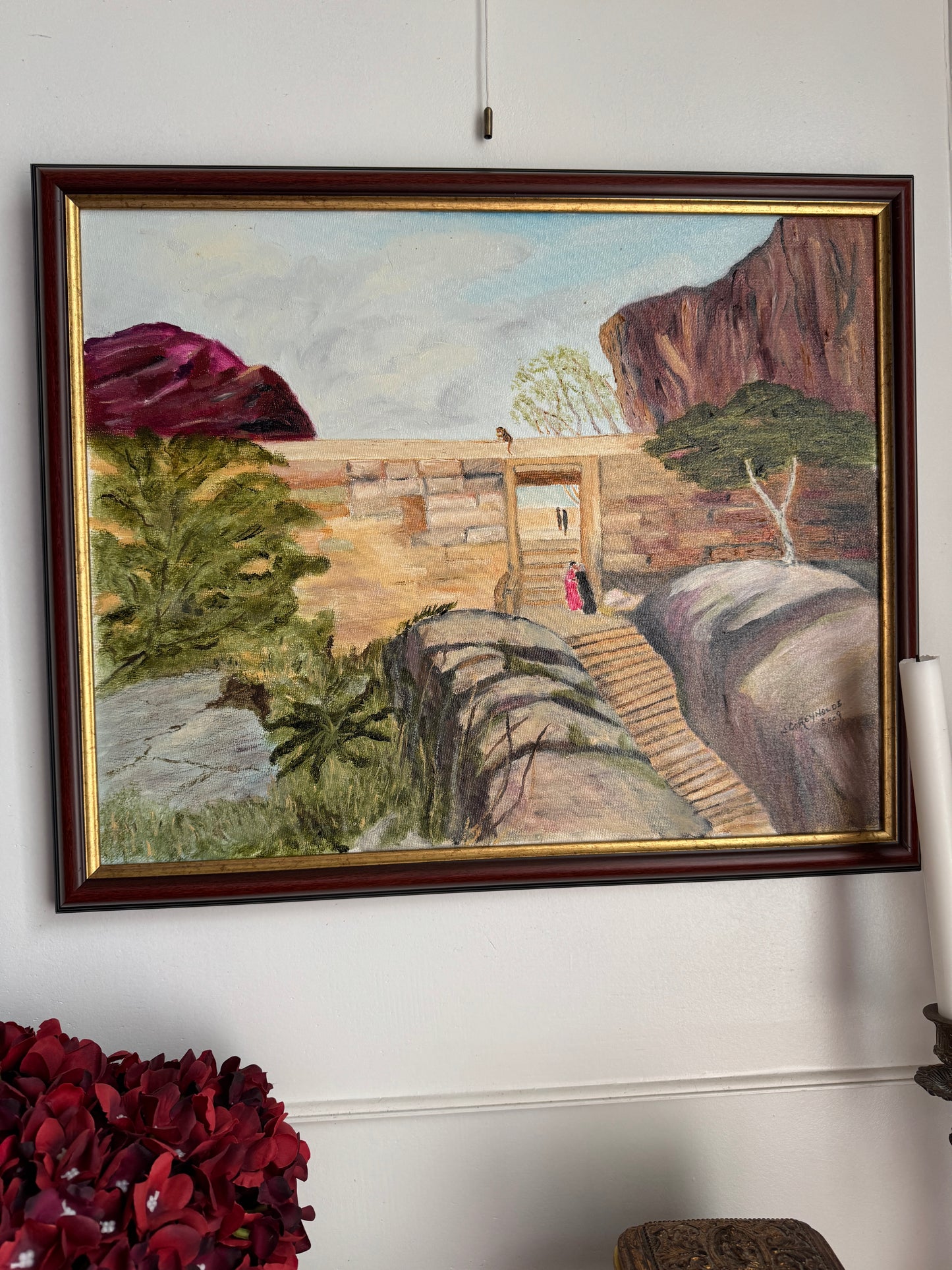 Seaside Reverie – Original Oil Painting by N.G. Reynolds