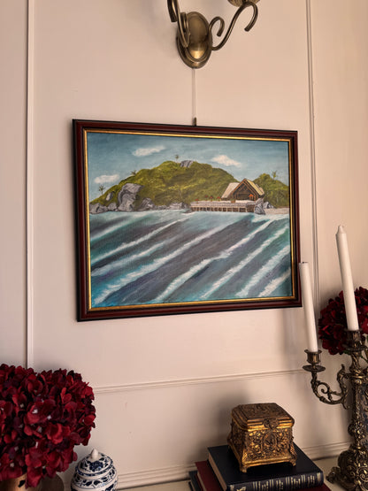Azure Escape – Original Oil Painting by N.G. Reynolds
