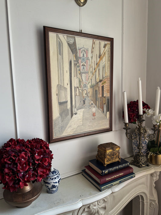 A Mediterranean Moment– Original Oil Painting by N.G. Reynolds
