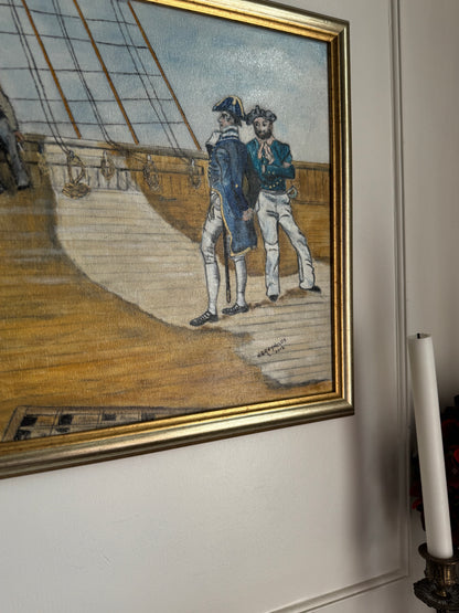 Drums of War - Original Oil Painting by N.G. Reynolds