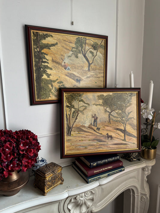 Loyal Shadows– Original Oil Painting by N.G. Reynolds