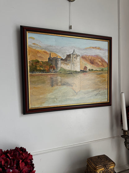 Serenade of Stone and Sea - Original Oil Painting by N.G. Reynolds