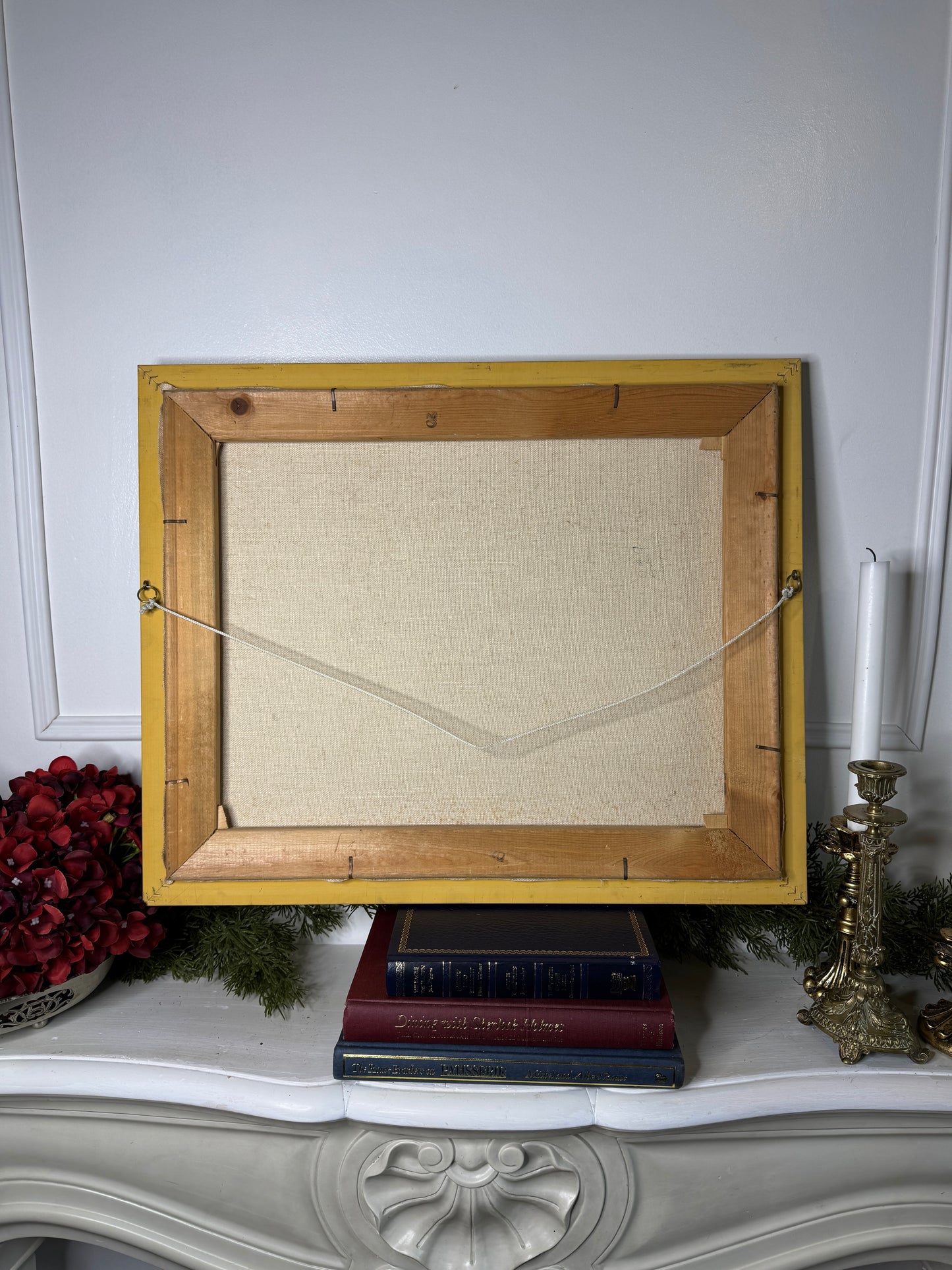 Vintage Canvas Print Reproductions after Franz Richard Unterberger – Matching Pair in Gold Gilt Frames