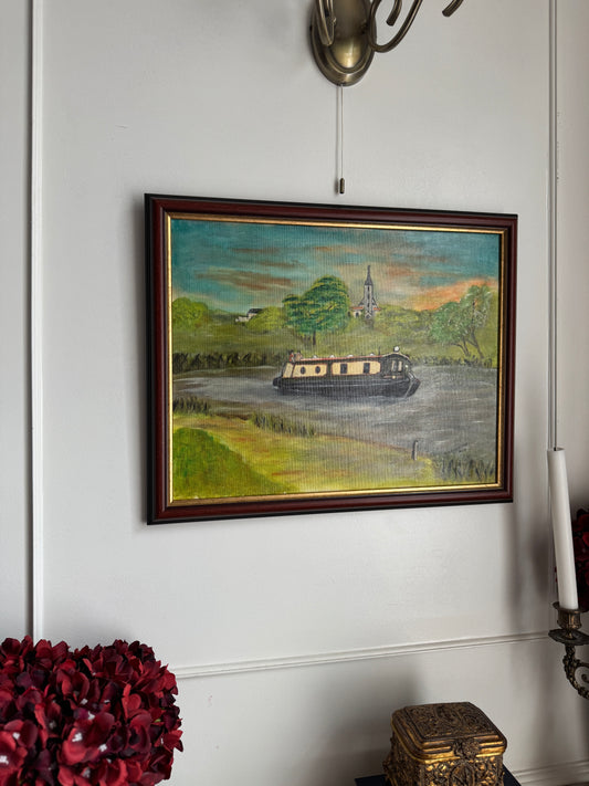 Afloat Through the Palette- Original Oil Painting by N.G. Reynolds