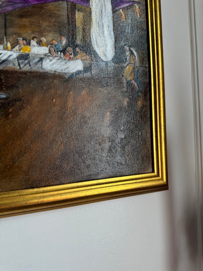 After Sunset Stories- Original Oil Painting by N.G. Reynolds