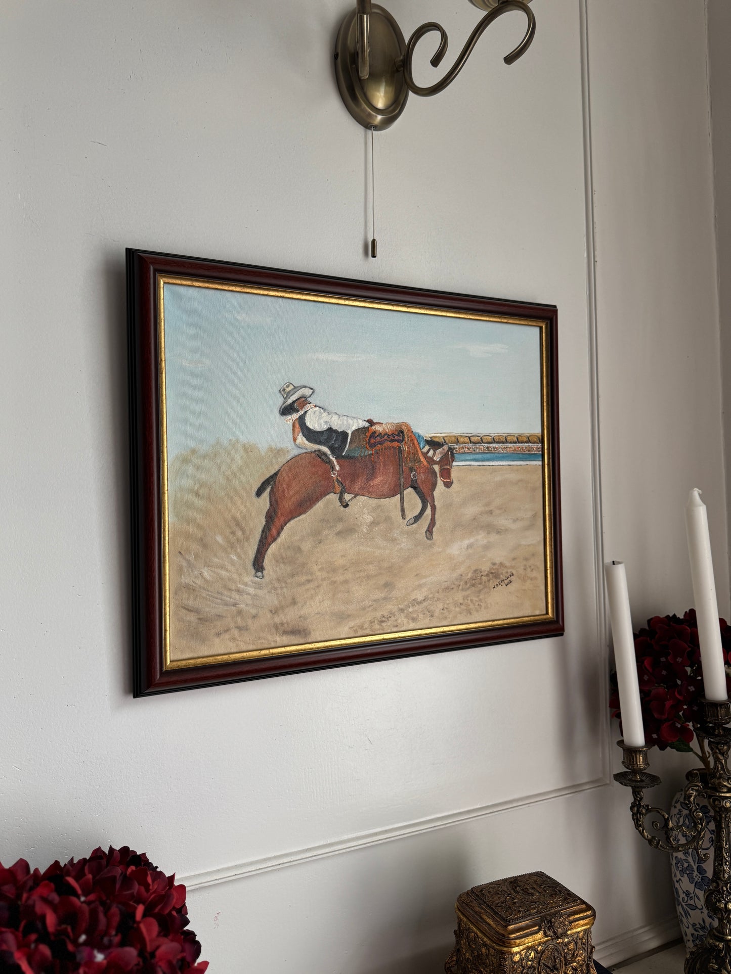 Westbound Wind - Original Oil Painting by N.G. Reynolds