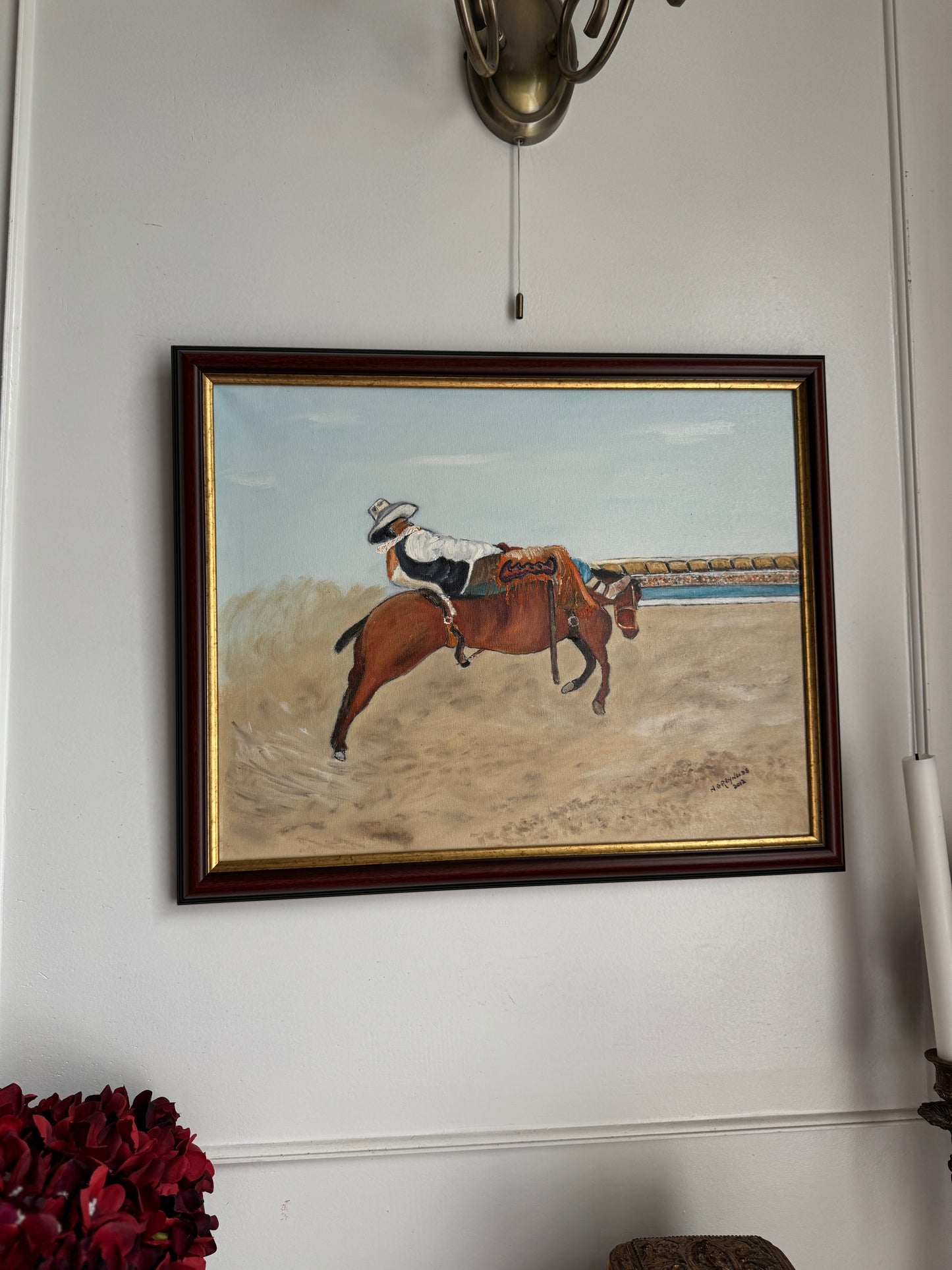 Westbound Wind - Original Oil Painting by N.G. Reynolds