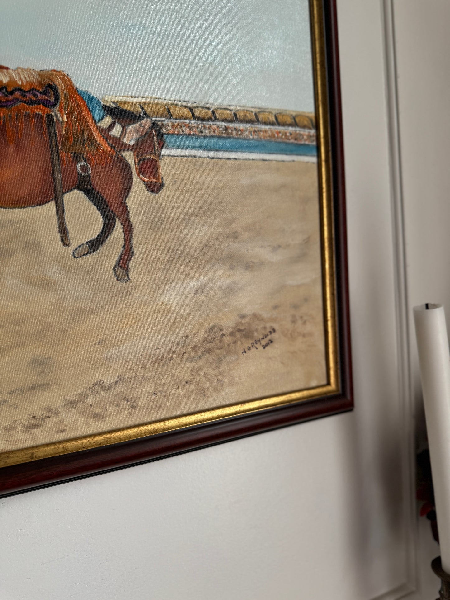 Westbound Wind - Original Oil Painting by N.G. Reynolds
