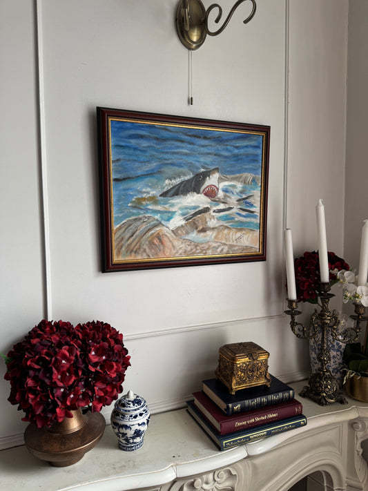 Beneath the Surface- Original Oil Painting by N.G. Reynolds