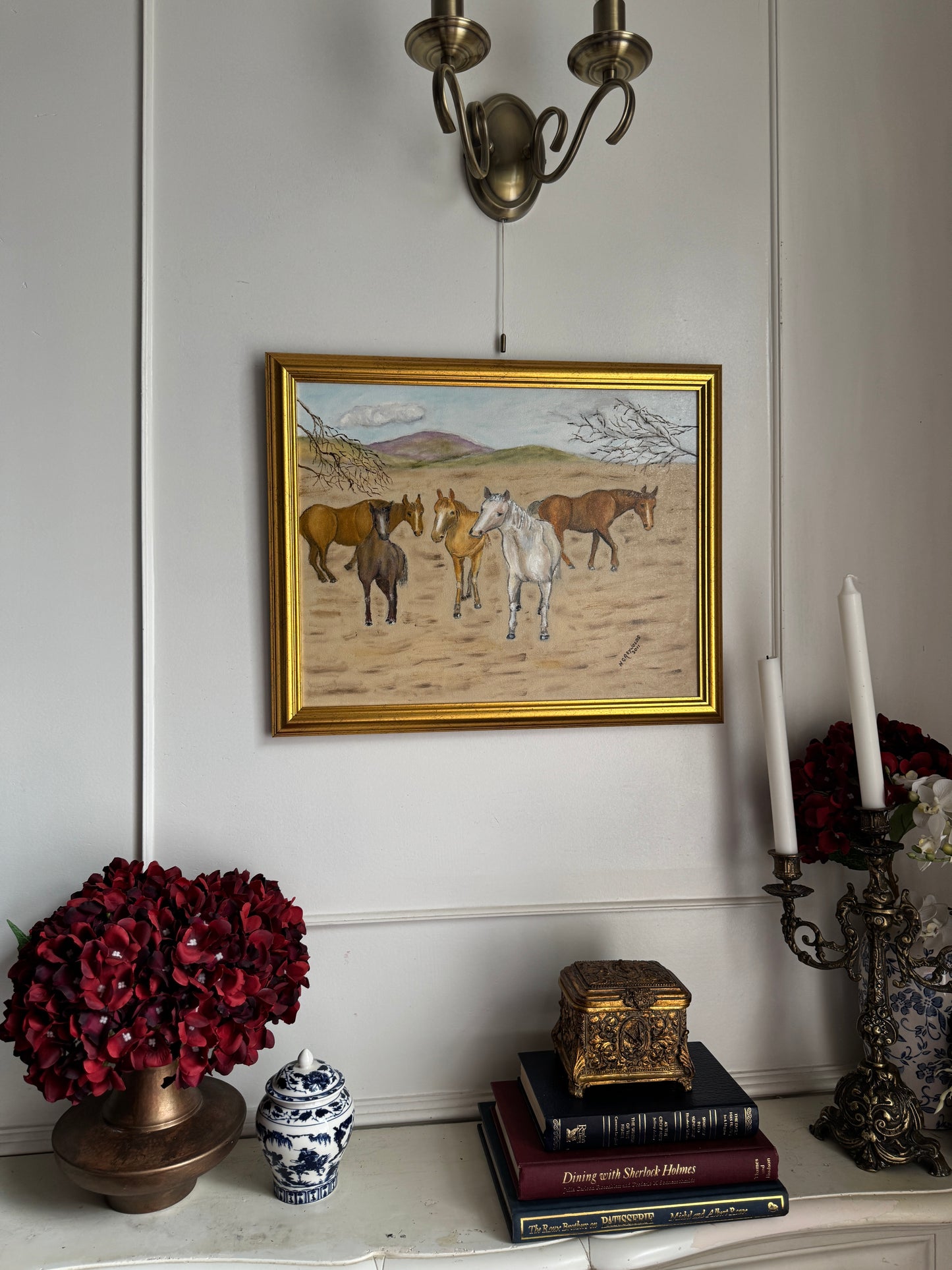 Born to Roam- Original Oil Painting by N.G. Reynolds