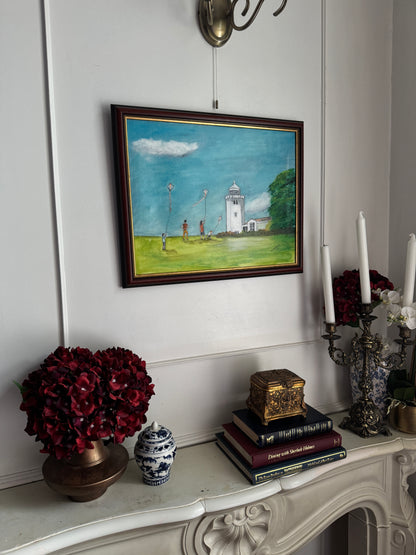 Laughter on the Hill - Original Oil Painting by N.G. Reynolds