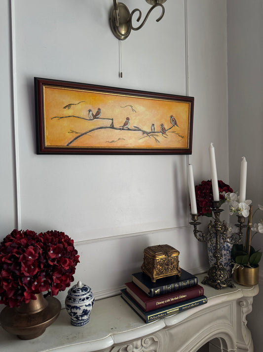Melody in the Morning - Original Oil Painting by N.G. Reynolds