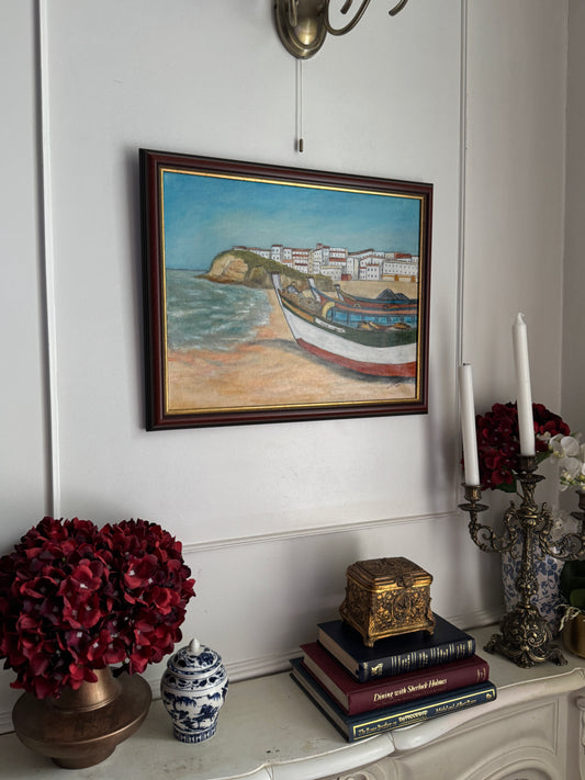 Bright Tides of Cornwall - Original Oil Painting by N.G. Reynolds