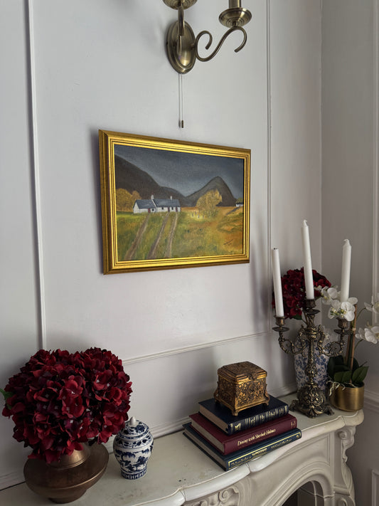 House of the Hollow Wind - Original Oil Painting by N.G. Reynolds