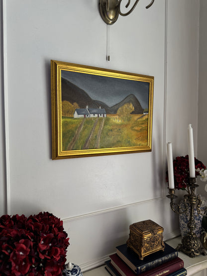 House of the Hollow Wind - Original Oil Painting by N.G. Reynolds
