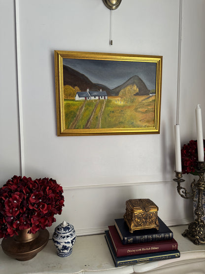 House of the Hollow Wind - Original Oil Painting by N.G. Reynolds