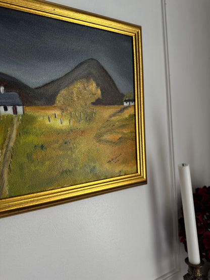 House of the Hollow Wind - Original Oil Painting by N.G. Reynolds