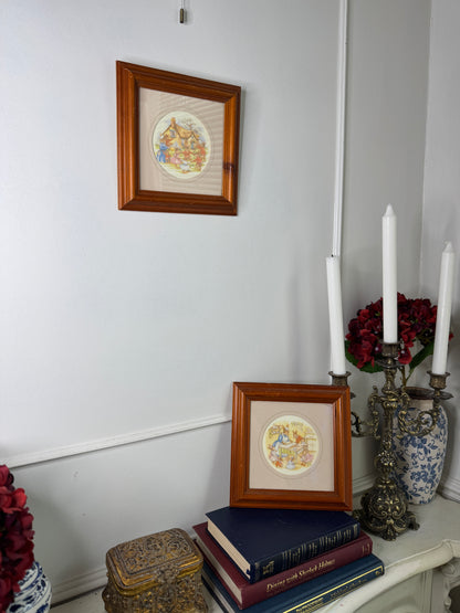 Bunnykins Limited Edition Royal Doulton Print Pair