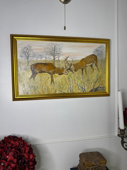 Antler Waltz - Original Oil Painting by N.G. Reynolds