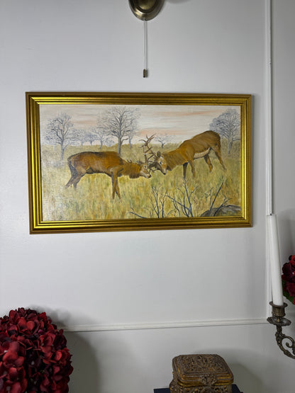 Antler Waltz - Original Oil Painting by N.G. Reynolds