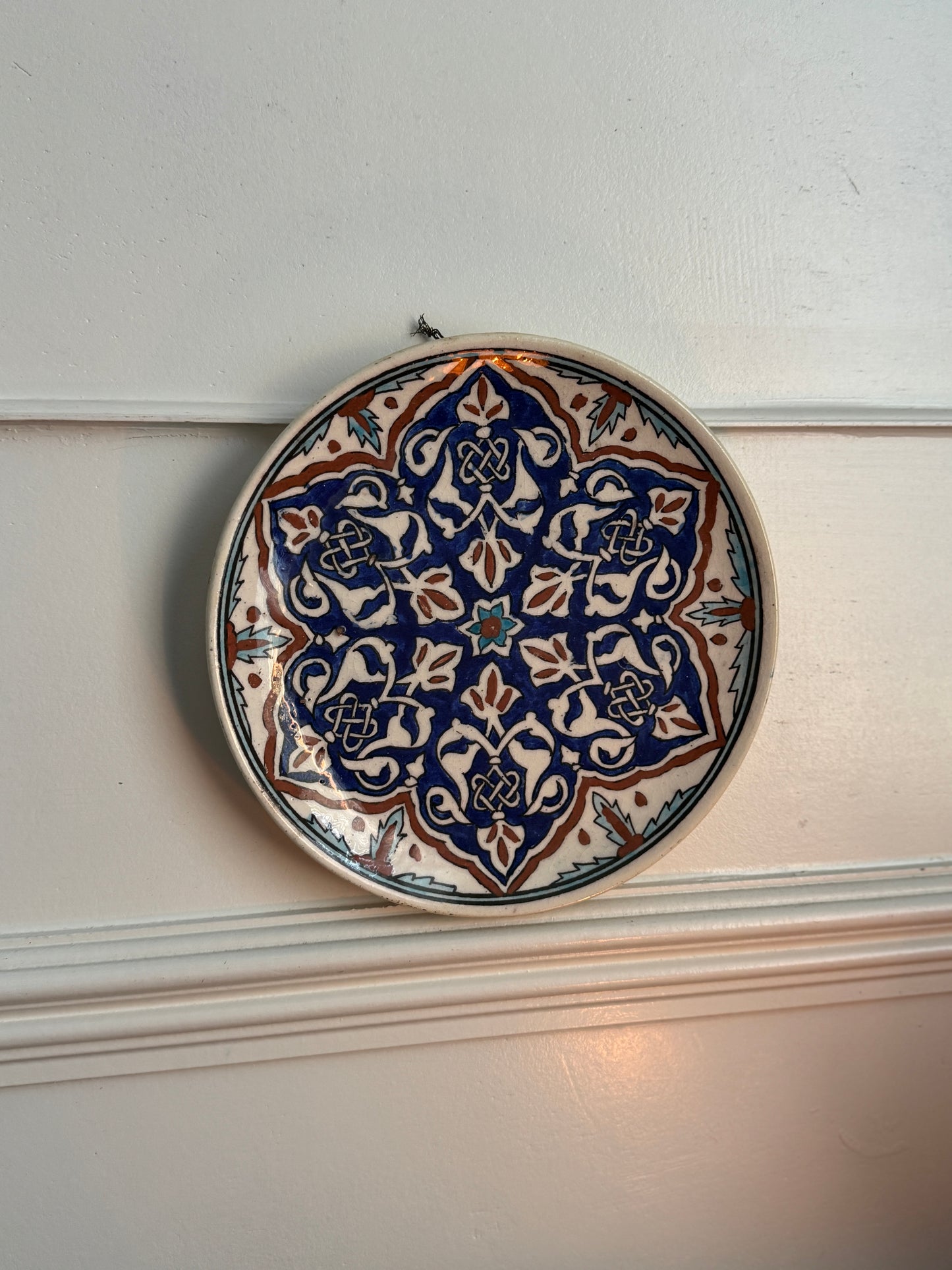 Vintage Hand-Painted Mediterranean Collectable Wall Plates