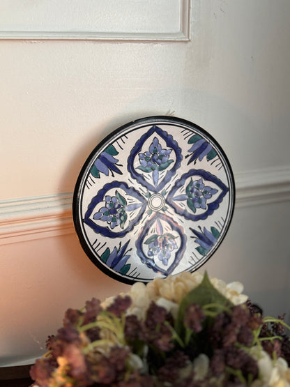 Vintage Hand-Painted Mediterranean Collectable Wall Plates