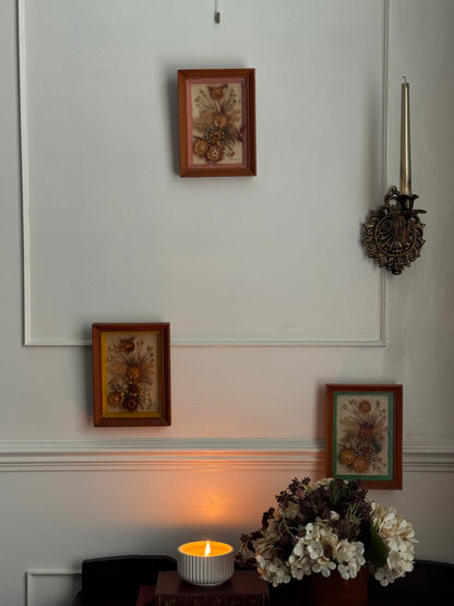 Heritage Botanica Collection – Signed Handmade Dried Flower Art Sets