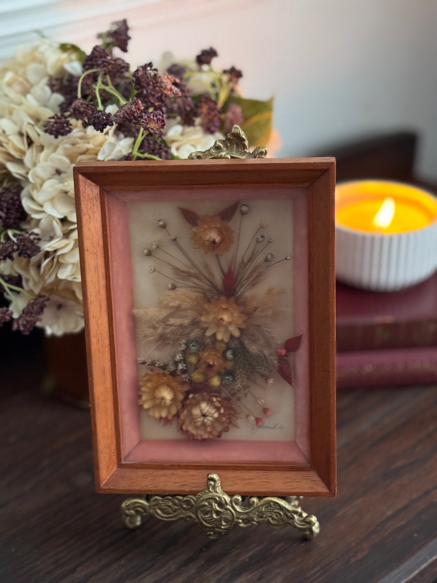 Heritage Botanica Collection – Signed Handmade Dried Flower Art Sets