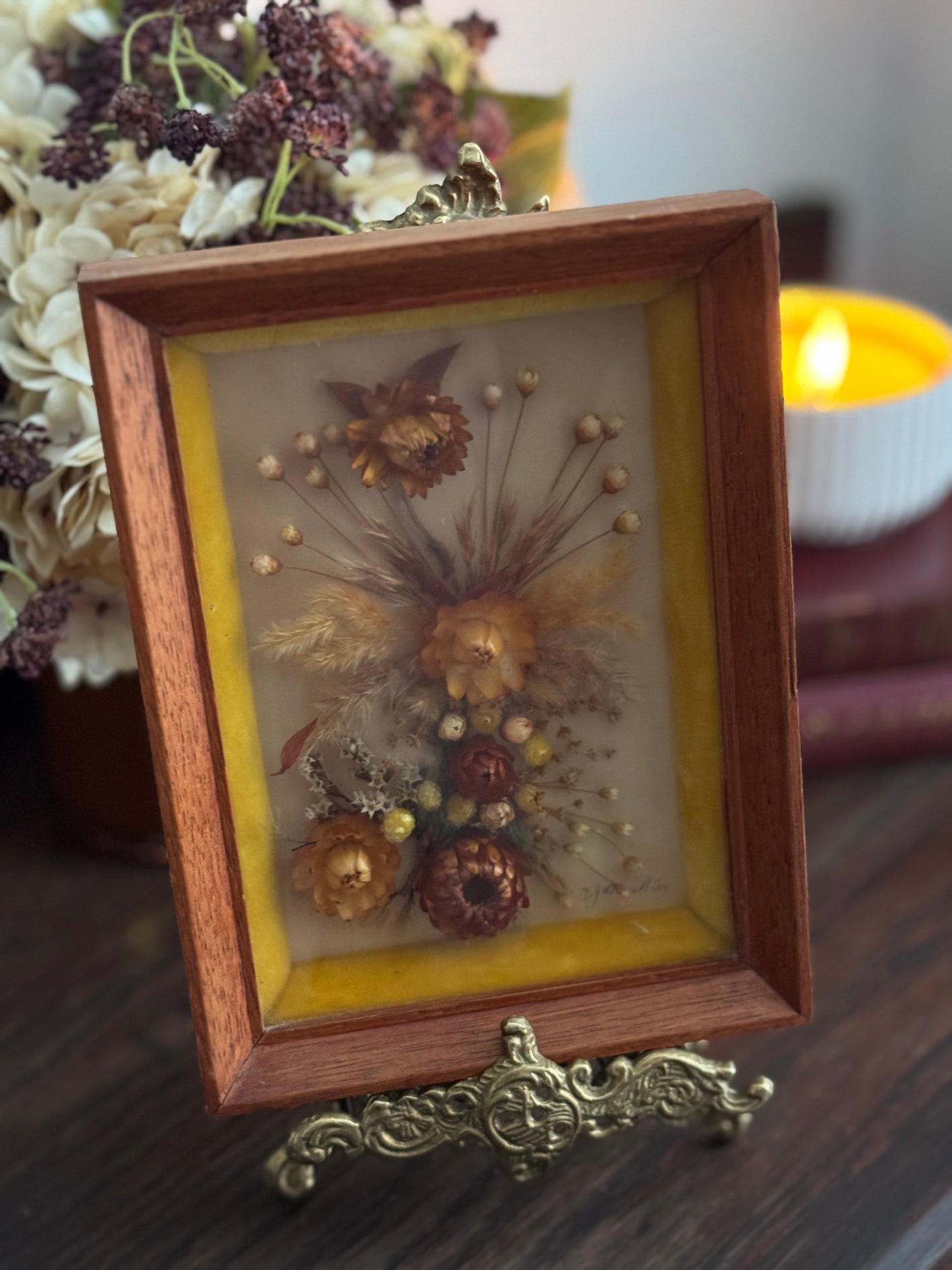 Heritage Botanica Collection – Signed Handmade Dried Flower Art Sets