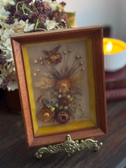 Heritage Botanica Collection – Signed Handmade Dried Flower Art Sets