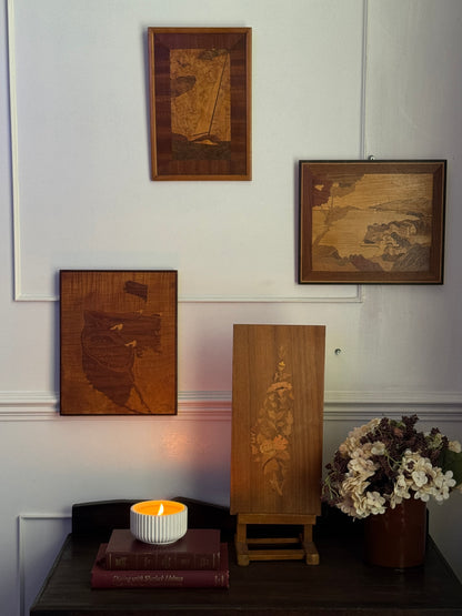 Italian Inlaid Vintage Gallery Wall Set