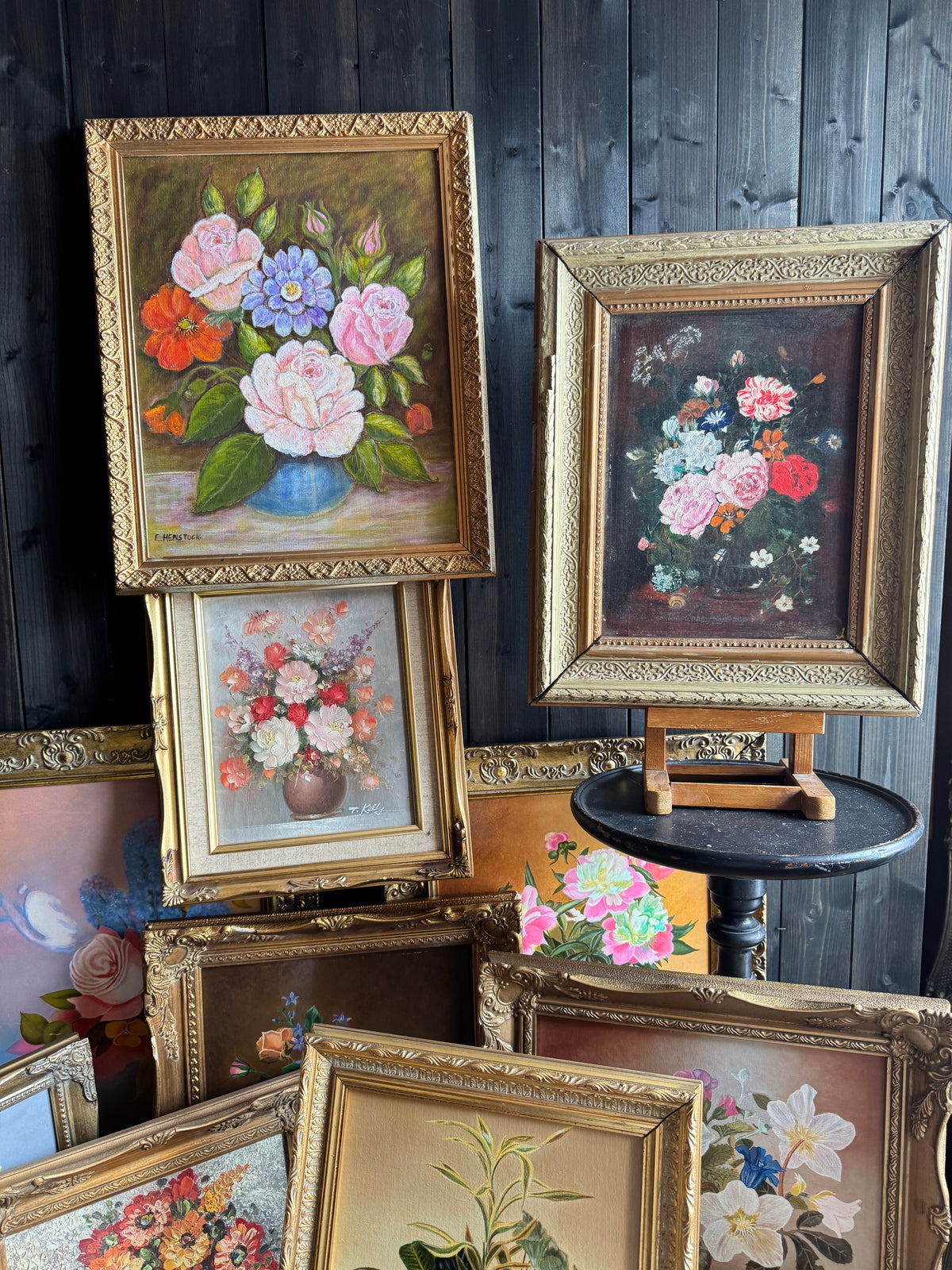 Vintage Floral Oil Painting Collection – Choose Your Favourite