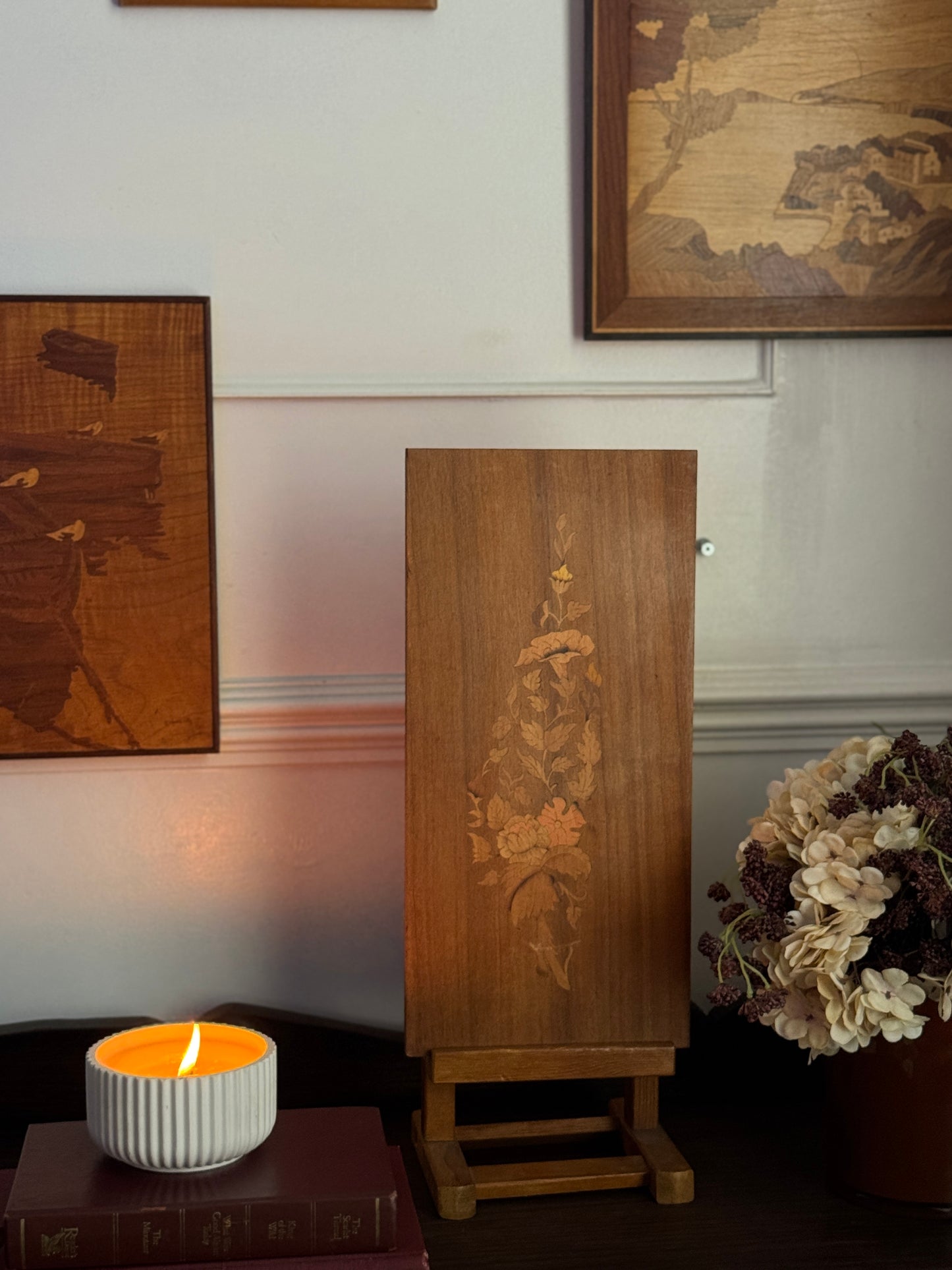 Italian Inlaid Vintage Gallery Wall Set