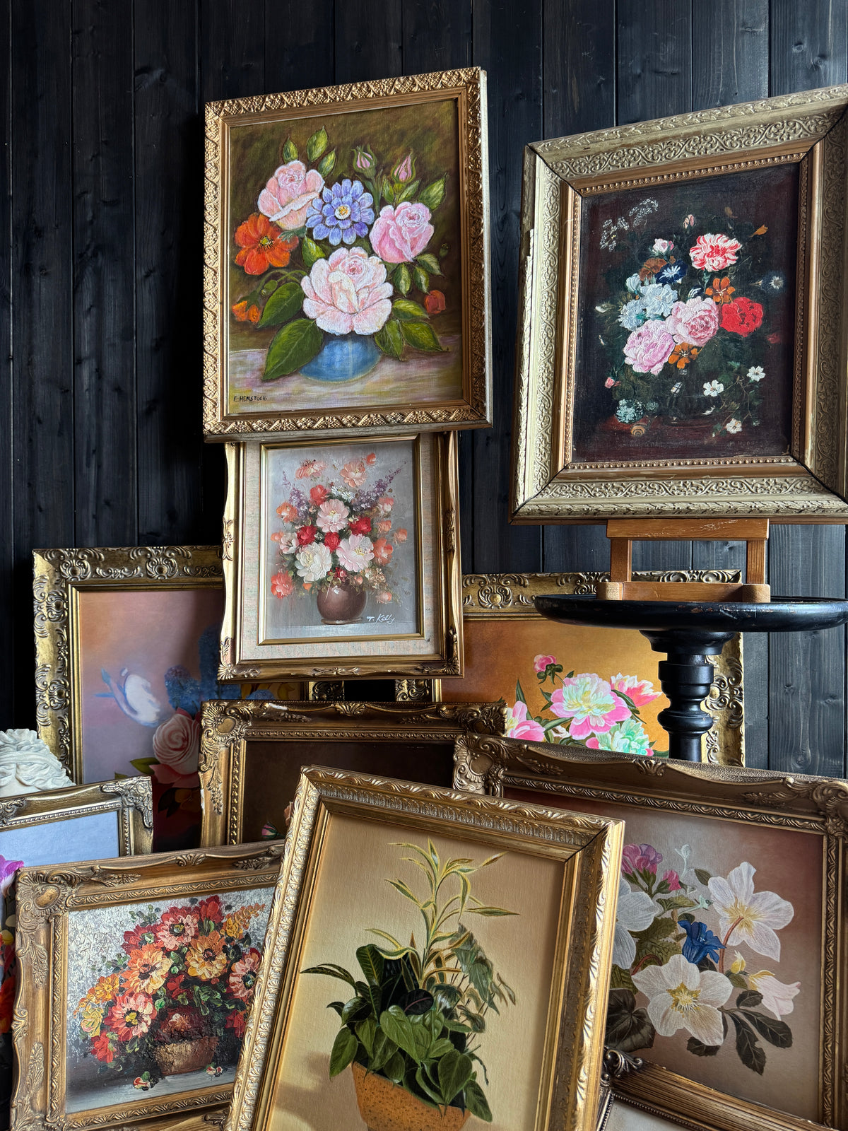 Vintage Floral Oil Painting Collection – Choose Your Favourite