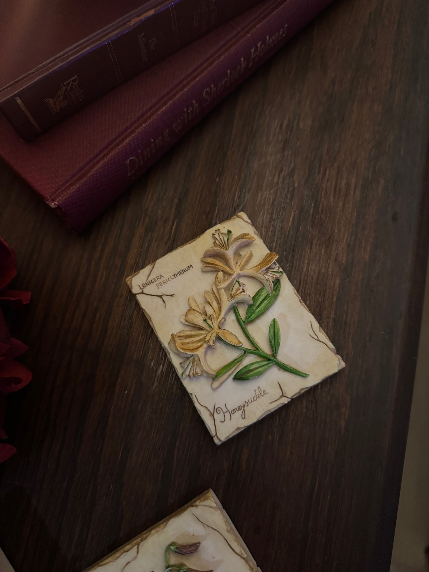 3D Hand-Painted Resin Floral Wall Plaques - Pick your Favourite