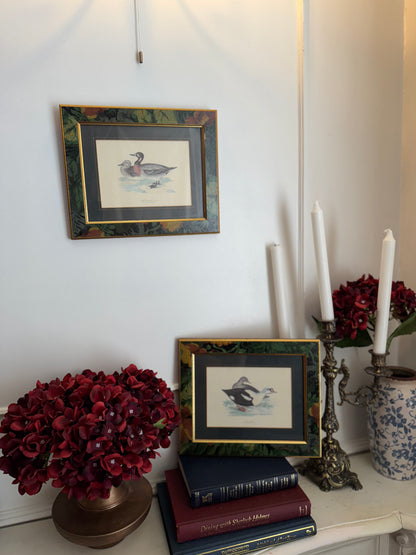 Quaint & Feathered – Rustic Duck Print Duo