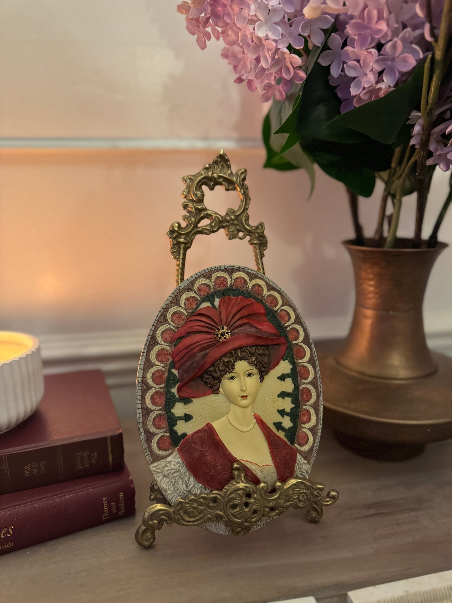 3D Hand-Painted Resin Floral Wall Plaques - Pick your Favourite