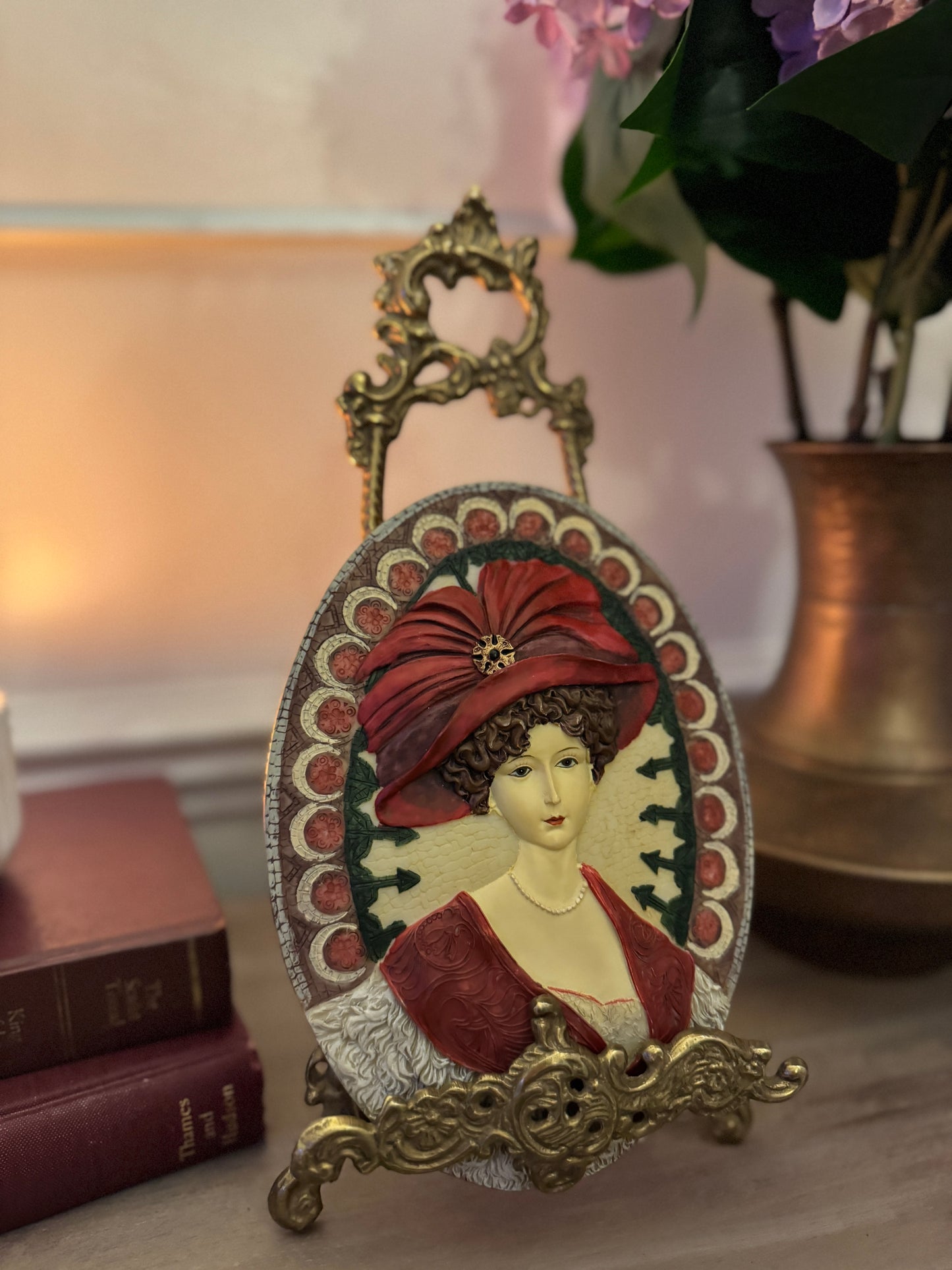 3D Hand-Painted Resin Floral Wall Plaques - Pick your Favourite