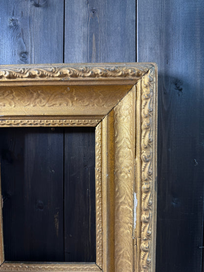 Orientalist fluted Decorative Ornate Hollow frame, 19th century